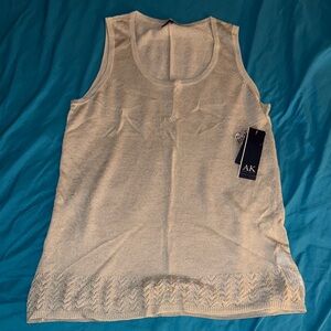 Women's gray Sleeveless Top